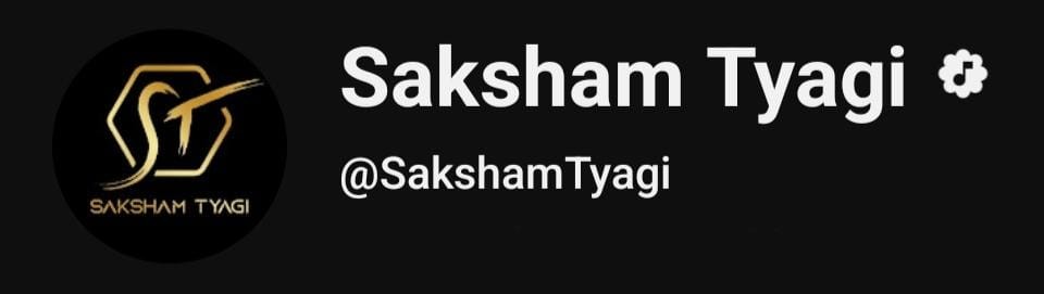 Saksham Tyagi Channel